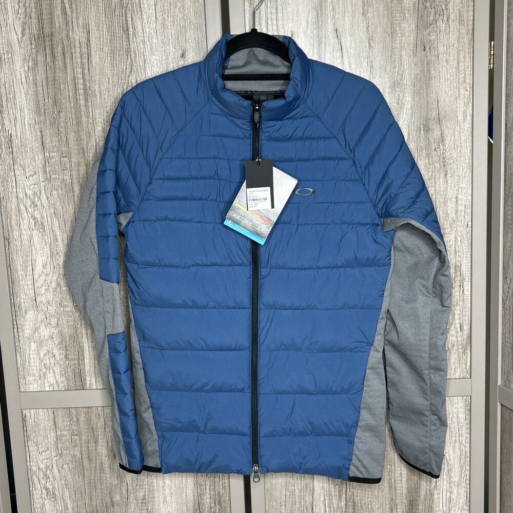 Oakley Jacket Hybrid Thinsulate Featherless 650 - 800 Warmth Blue Gray Sz S
